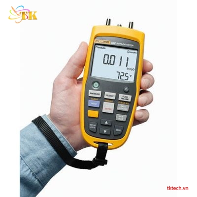 Trên tay Máy đo gió áp suất Fluke 922