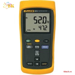 Máy đo nhiệt độ Fluke 52 II, nhiệt kế 2 đầu vào Fluke 52-2 | TKTECH.VN