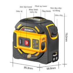 Cách sử dụng Thước dây Laser đo khoảng cách SNDWAY SW-TM40